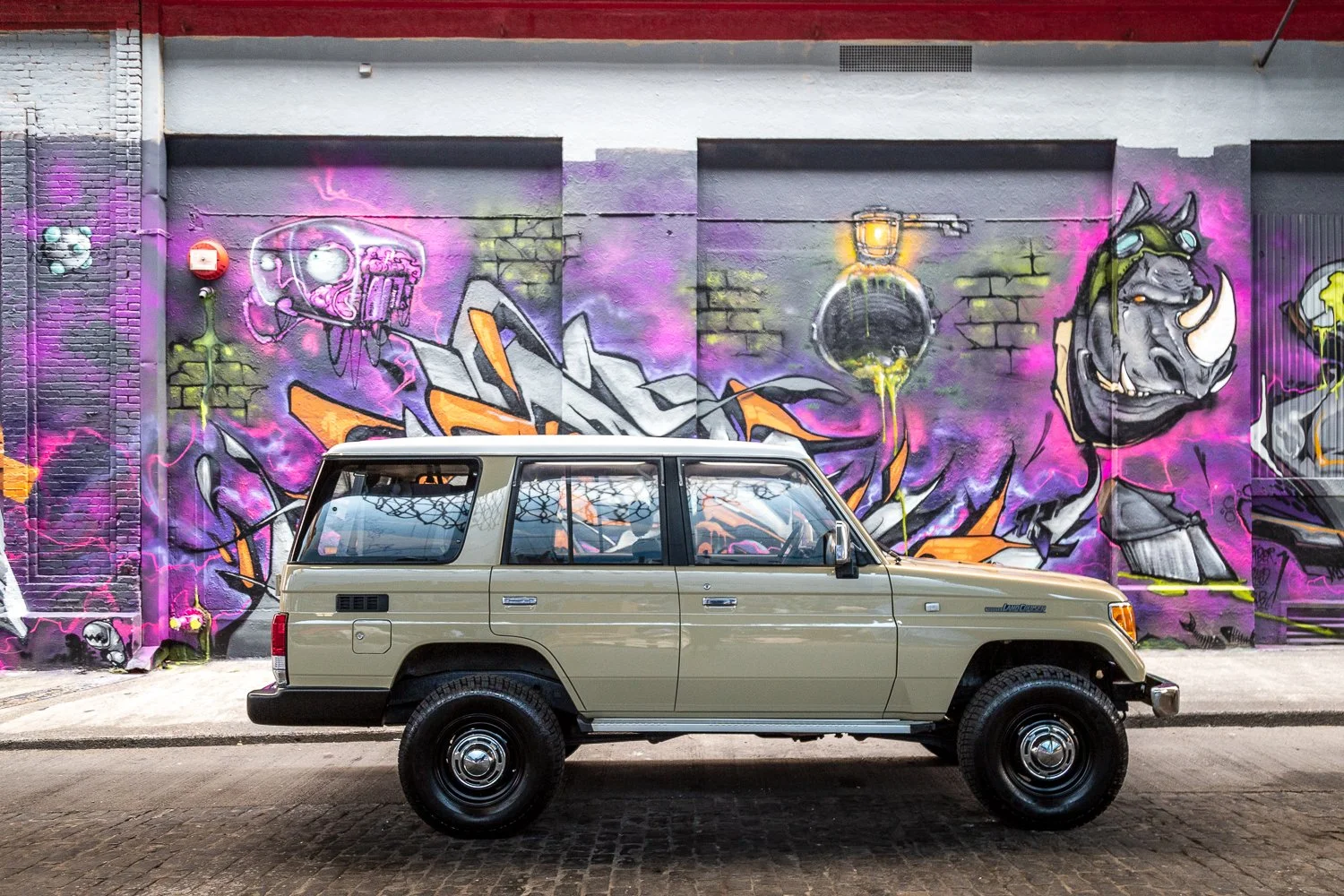 Tan with white top - 120k miles — CASCADE OVERLAND IMPORTS